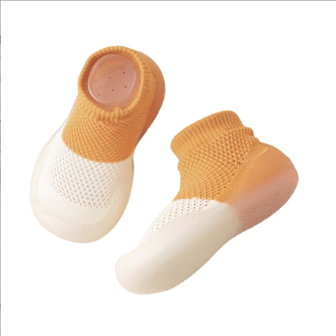 Children's Soft Sole Walking Beginner Newborn Baby Socks Shoes, Summer Socks Shoes