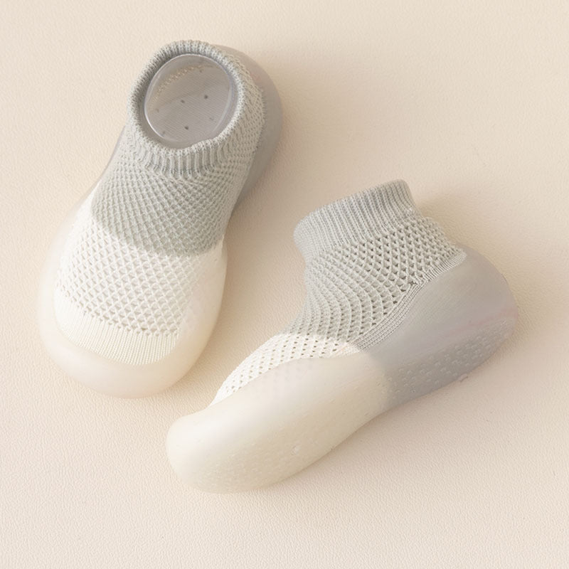 Children's Soft Sole Walking Beginner Newborn Baby Socks Shoes, Summer Socks Shoes