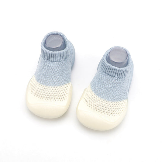 Children's Soft Sole Walking Beginner Newborn Baby Socks Shoes, Summer Socks Shoes