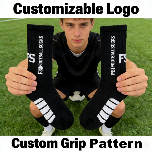 Customized Soccer Grip Socks Men-2026 NEW DESIGN Breathable Anti-slip Sports Wear